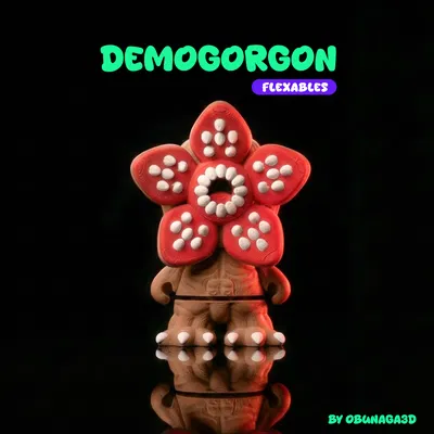 Demogorgon - Flexables | Fan Art Stranger Things