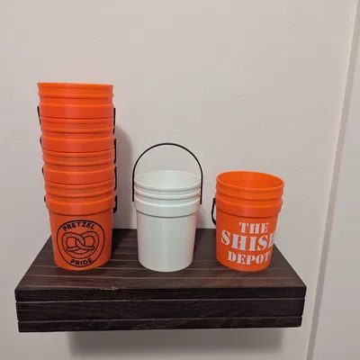 Xô Trendy In 3D (Trendy 3D Printable Bucket)