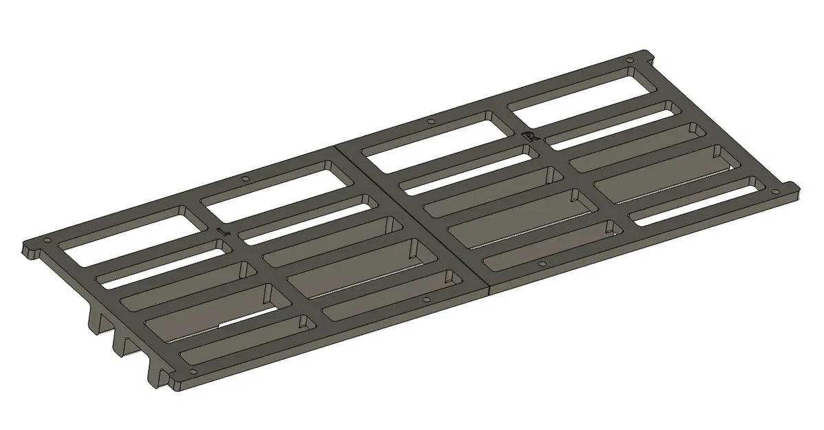 Giằng đỡ bàn phím C64 Ultimate Starlight Edition giảm flex - Image 1