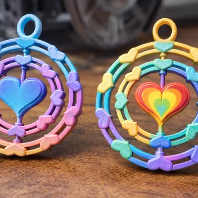 Kinetic Heart Orbit – Trái Tim Kinetic Dạng Gyroscope