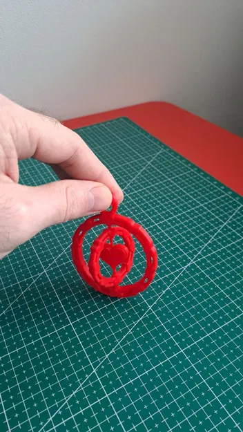 Kinetic Heart Orbit – Trái Tim Kinetic Dạng Gyroscope - Image 4