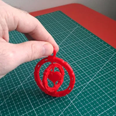 Kinetic Heart Orbit – Trái Tim Kinetic Dạng Gyroscope