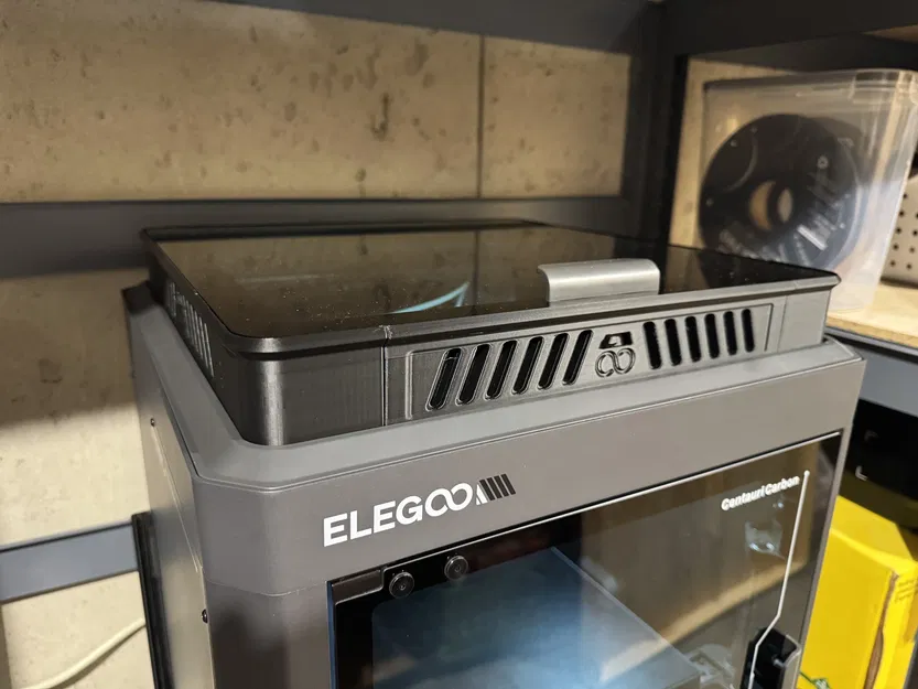 ELEGOO Centauri Carbon - Vented Riser - Smooth - Image 1