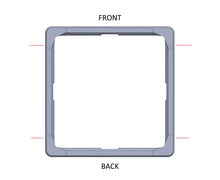 ELEGOO Centauri Carbon - Vented Riser - Smooth - Image 4