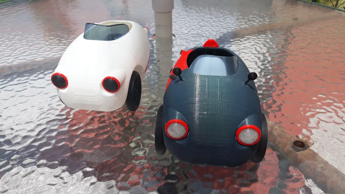 Xe điện DIY in 3D Jellybean3D tỷ lệ 1/10 - Image 2