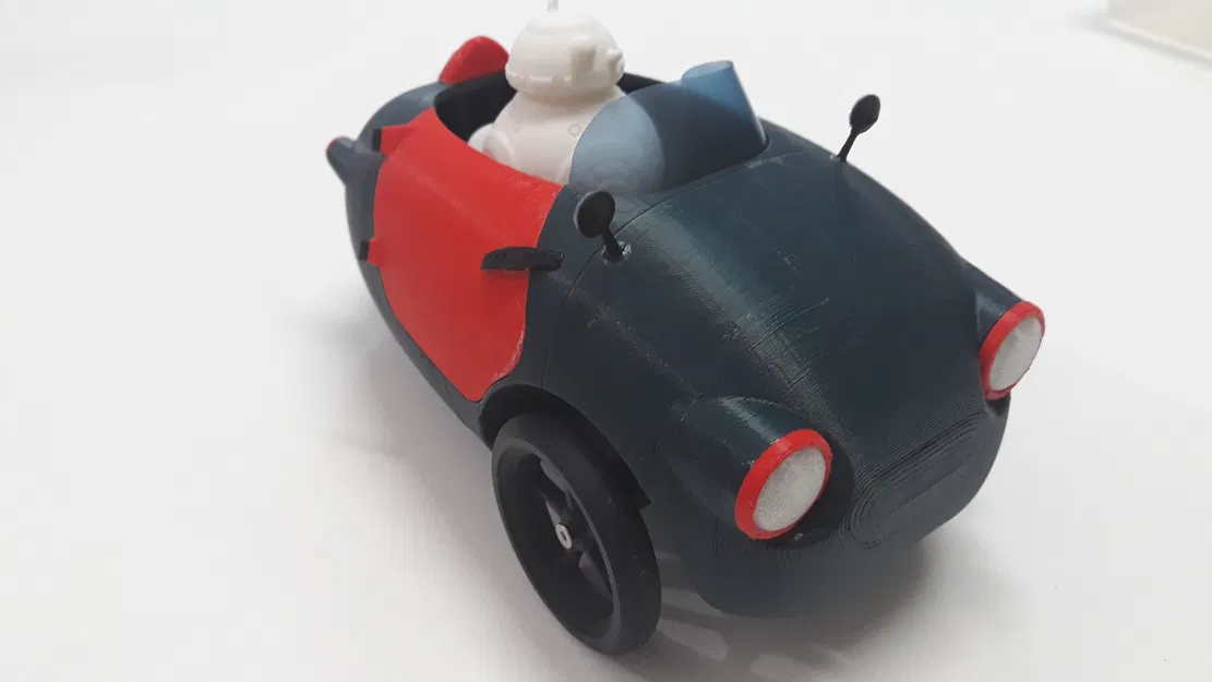 Xe điện DIY in 3D Jellybean3D tỷ lệ 1/10 - Image 5