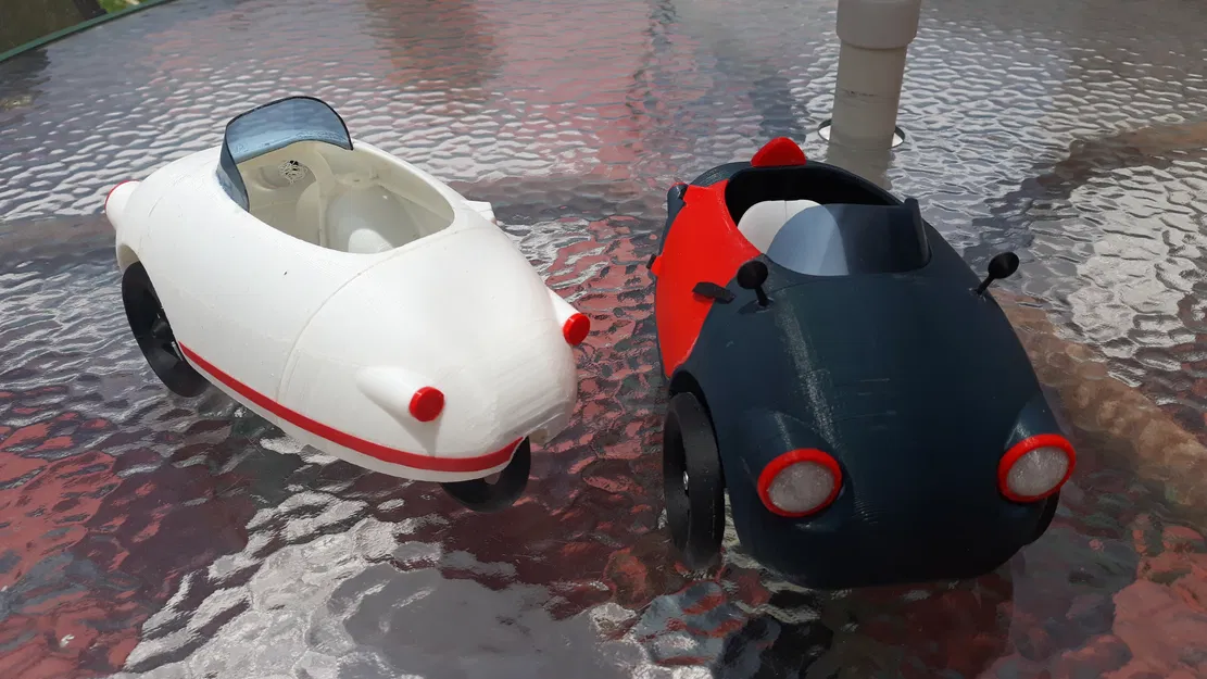 Xe điện DIY in 3D Jellybean3D tỷ lệ 1/10 - Image 6