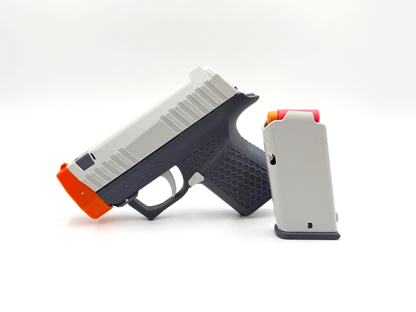 Zc Aus - Pistol Nerf Foam Dart Siêu Gọn Mạnh - Tối đa 170FPS - Image 11