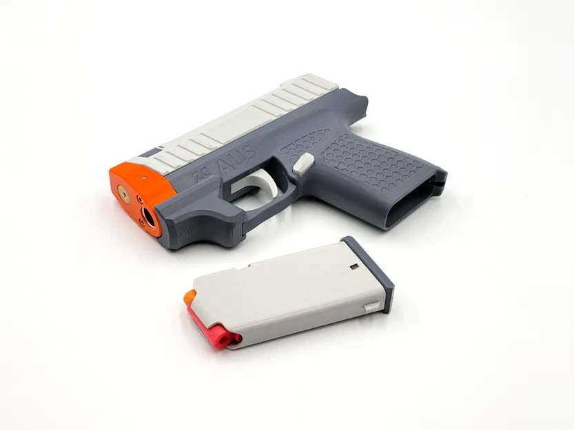 Zc Aus - Pistol Nerf Foam Dart Siêu Gọn Mạnh - Tối đa 170FPS - Image 12