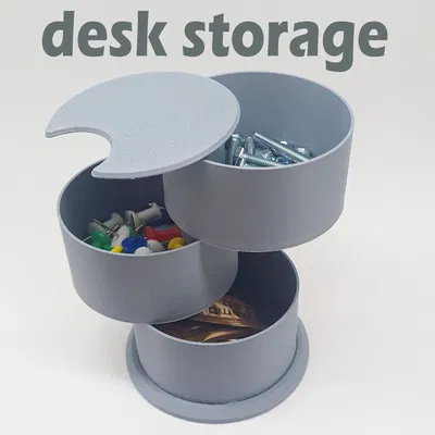 Tháp lưu trữ Modular Desk Storage cho bàn làm việc