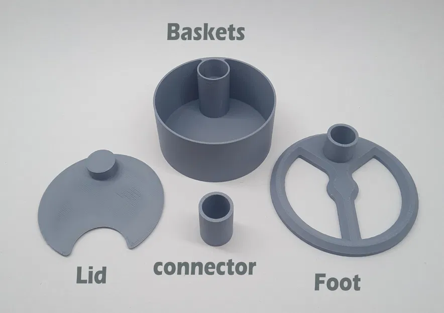 Tháp lưu trữ Modular Desk Storage cho bàn làm việc - Image 2