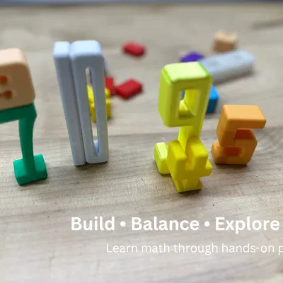 Khối Số Học Toán – Đồ Chơi Giáo Dục Đếm & Xếp Chồng Cho Bé