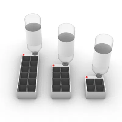 Chậu Ươm Cây Tự Tưới Liên Tục (Kín Chai Nước PET) - Trạm Nảy Mầm