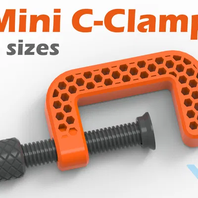 Mini C-Clamp mini – 3 kích cỡ