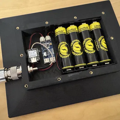 Vỏ LoRa SolarNode repeater cho MeshCore / Meshtastic