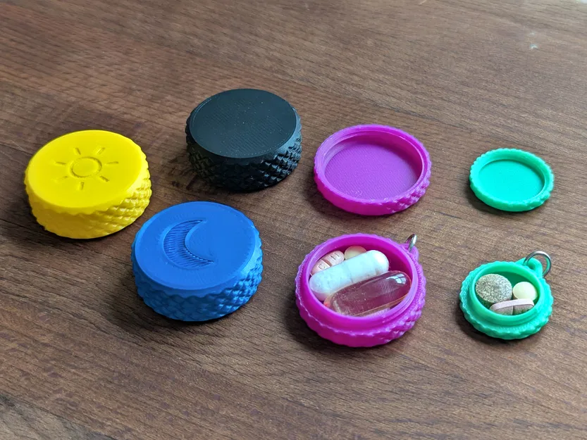 Hộp Thuốc Bỏ Túi Siêu Mỏng – Hộp Đựng Thuốc Nhỏ Gọn Cho Du Lịch & Hằng Ngày - Image 2