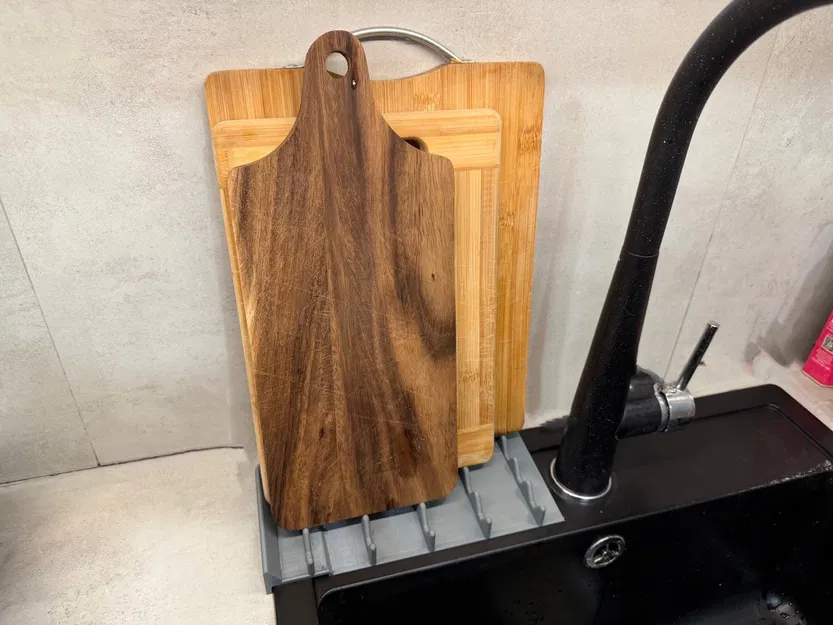 Giá/khay thoát nước cho thớt (Cutting board rack/drainer) - Image 1