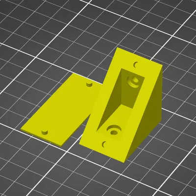 Ke góc (Angle Bracket) gia cố kệ tủ