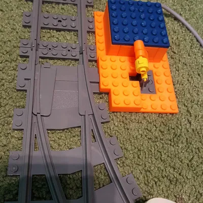 Gá Servo Cho Đường Rẽ Lego Train Switch (Lego Train Switch Servo Mount)