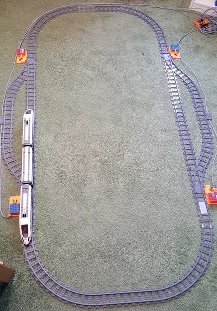 Gá Servo Cho Đường Rẽ Lego Train Switch (Lego Train Switch Servo Mount) - Image 2