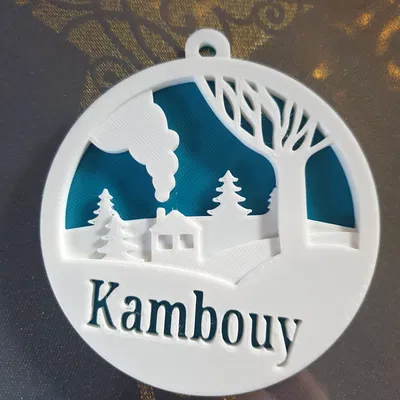 Bóng Noel cá nhân hoá theo tên (hoặc dấu chân)