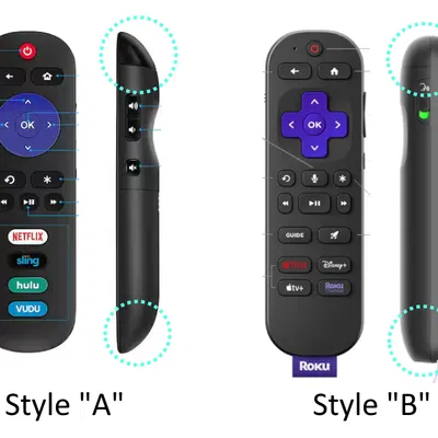 Giá treo remote Roku dạng wall plate (Roku Remote Wall Plate Holder)