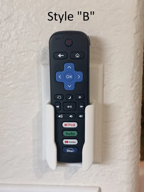 Giá treo remote Roku dạng wall plate (Roku Remote Wall Plate Holder) - Image 7