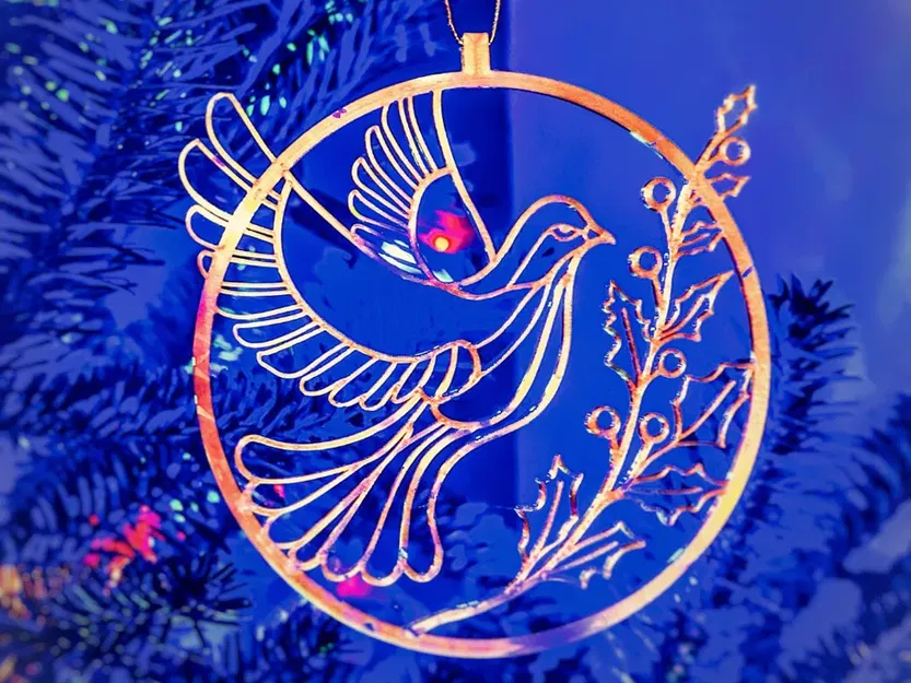 Ornament Chim Bồ Câu Hòa Bình Chi Tiết - Image 1