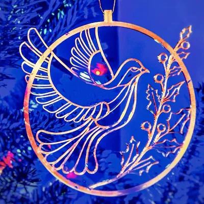 Ornament Chim Bồ Câu Hòa Bình Chi Tiết