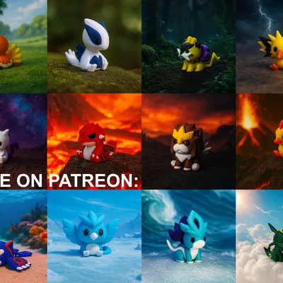 Mô hình mini Flareon Pokemon