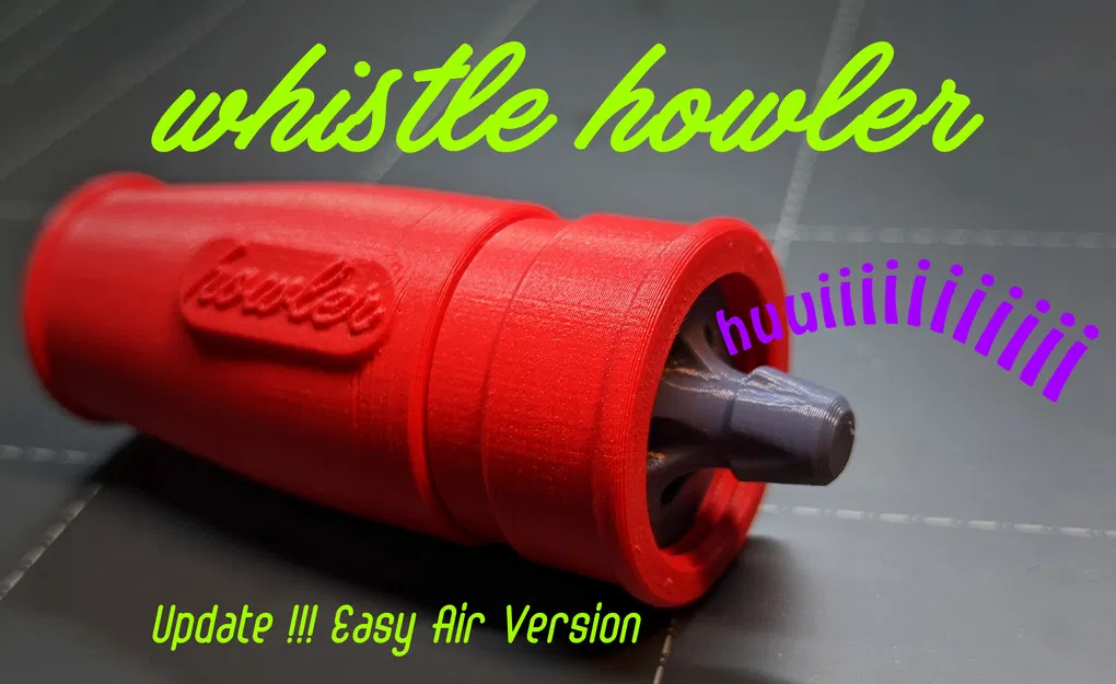 Whistle Howler (còi hú chạy bằng luồng khí) - Image 1