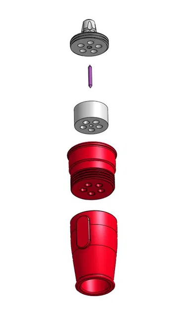 Whistle Howler (còi hú chạy bằng luồng khí) - Image 7