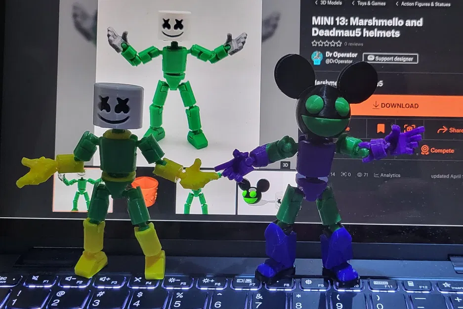 MINI 13: Mũ Marshmello và Deadmau5 - Image 1