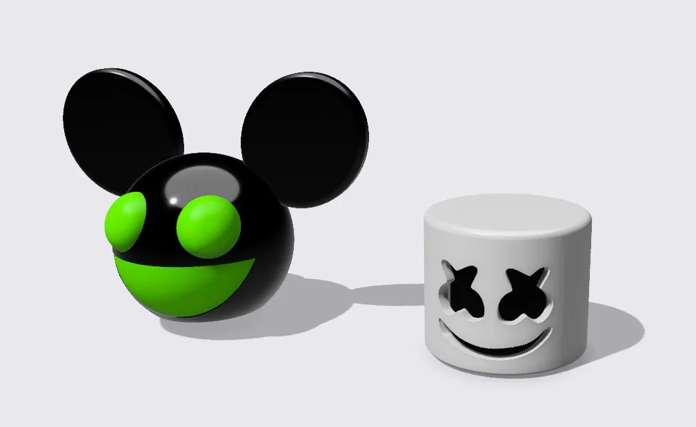 MINI 13: Mũ Marshmello và Deadmau5 - Image 4