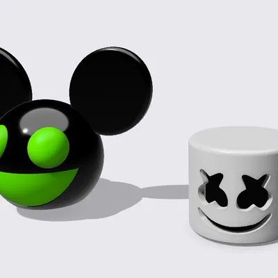 MINI 13: Mũ Marshmello và Deadmau5