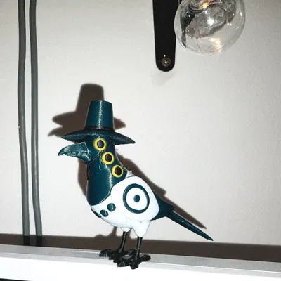 KPop Demon Hunters – Sussie chim ác là (Magpie Bird) | Mẫu 3D in được