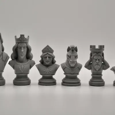 Bộ Cờ Vua Thần Hy Lạp (Greek Gods Chess Set)
