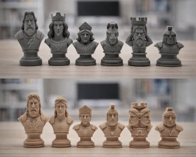 Bộ Cờ Vua Thần Hy Lạp (Greek Gods Chess Set) - Image 3
