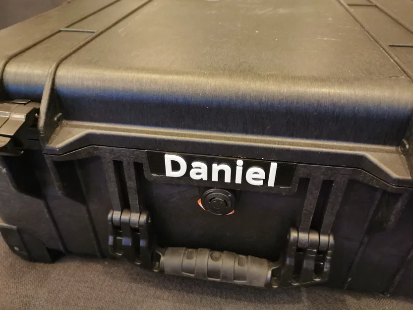 Bảng tên cho Peli Case 1560 (Nameplate) - Image 1