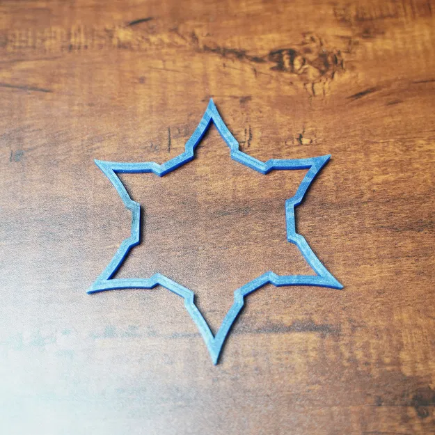 Móc Trang Trí Cây Thông Noel Bông Tuyết Voronoi - Image 3