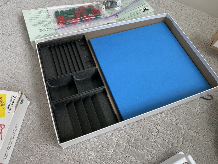 Remix khay sắp xếp Monopoly (Organizer/Tray/Insert) dạng chia khúc - Image 2