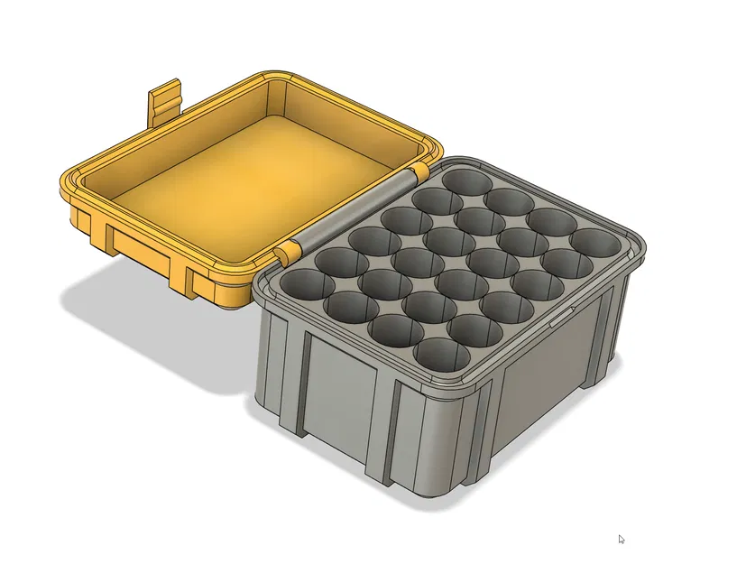 Hộp Rugged Parametric đựng pin AA - Image 1