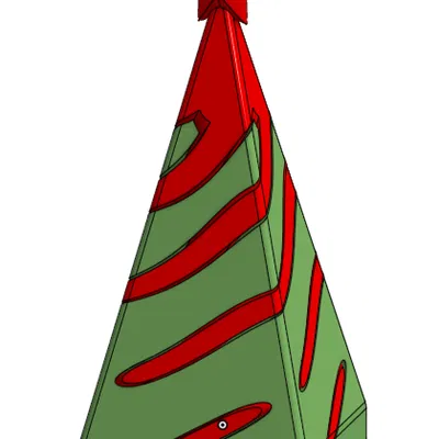 Christmas Tree Spiral Fidget – Cây Thông Noel Xoắn Fidget