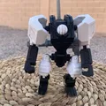 MECH_01 – Mô hình mech đồ chơi poseable với Mini Gun & kiếm - Thumbnail 10