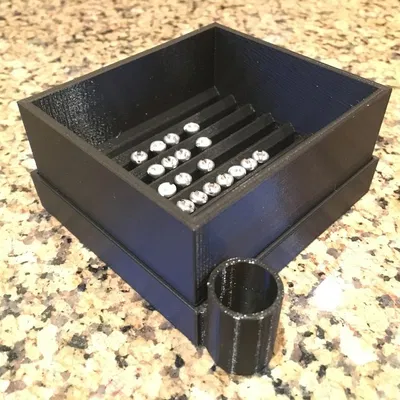 Dụng cụ xáo nipple căm xe đạp (Bicycle spoke nipple shuffler) – tool build wheel