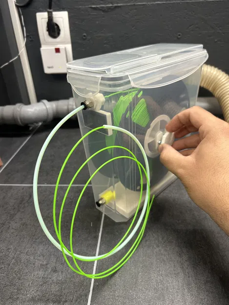 Drybox hộp cereal rẻ, đơn giản, kín khí + MANUAL REWIND - Image 3