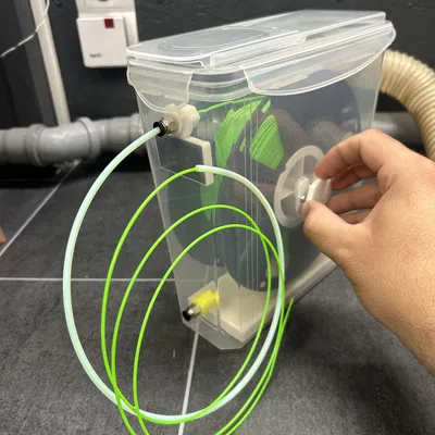 Drybox hộp cereal rẻ, đơn giản, kín khí + MANUAL REWIND