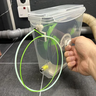 Drybox hộp cereal rẻ, đơn giản, kín khí + MANUAL REWIND