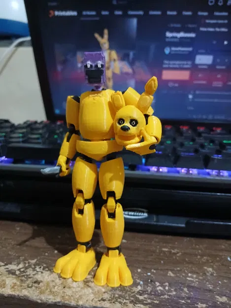 Đầu DSaF William Afton/Dave Miller/Purple Guy cho Dummy 13 - Image 1