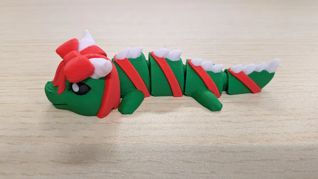 Gift Dragon - Móc Khóa Rồng Khớp Nối (Articulated) - Image 5